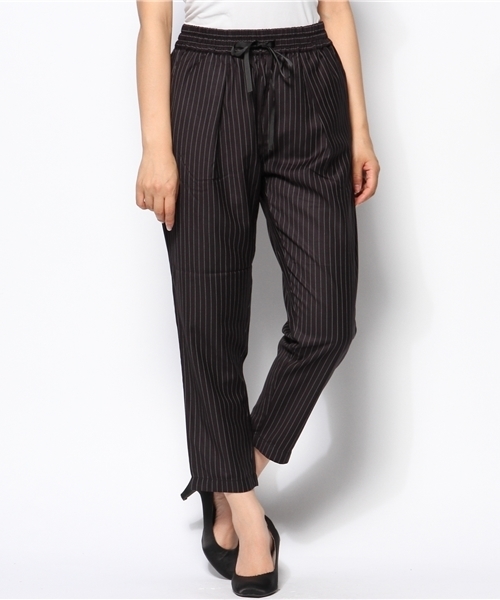 Chico（チコ）の「ストライプイージーPT（その他パンツ・レディース・グレー/ネイビー・FREE）」の4枚目の写真