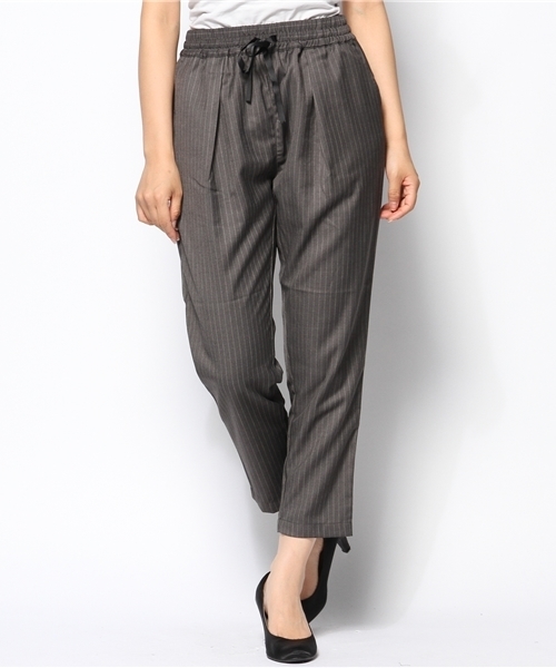 Chico（チコ）の「ストライプイージーPT（その他パンツ・レディース・グレー/ネイビー・FREE）」の2枚目の写真