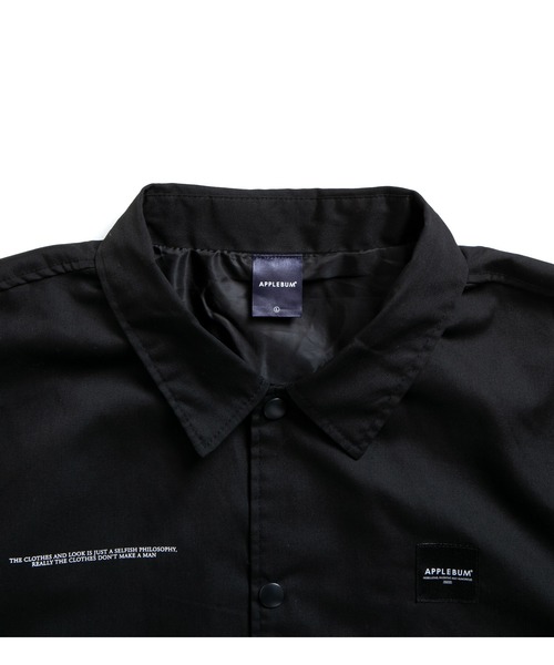 APPLEBUM（アップルバム）の「“Philosophy” Coach Jacket（その他アウター・メンズ・ブラック・LARGE/X-LARGE/SMALL/MEDIUM）」の6枚目の写真