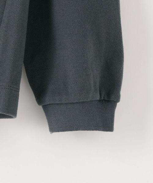 Steven Alan(スティーブンアラン)の「<Steven Alan> VIN/KANOKO LOOSE POLOSHIRT/ポロシャツ(ポロシャツ・メンズ・オフホワイト/ダークグレー・X-LARGE/LARGE/SMALL/MEDIUM)」の13枚目の写真