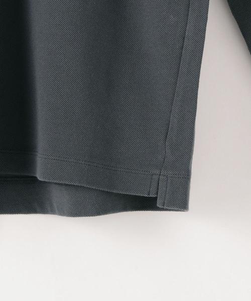 Steven Alan(スティーブンアラン)の「<Steven Alan> VIN/KANOKO LOOSE POLOSHIRT/ポロシャツ(ポロシャツ・メンズ・オフホワイト/ダークグレー・X-LARGE/LARGE/SMALL/MEDIUM)」の12枚目の写真