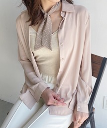 シースルー ルーズ シャツ