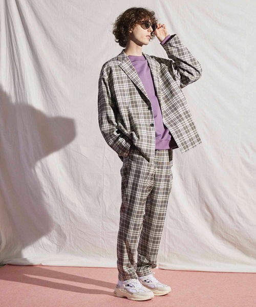 MAISON SPECIAL（メゾンスペシャル）の「《ユニセックスアイテム》ALBINI/アルビニ CORCORAN裏毛クルーネックスウェット【MAISON SPECIAL/メゾンスペシャル】（スウェット・メンズ・グレイッシュベージュ/ブラック/パープル/ピンク/ブルー・1/2/0/3）」の19枚目の写真