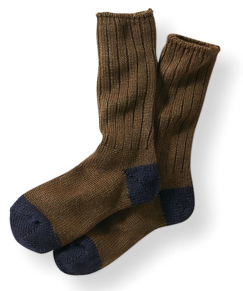 古着屋さんで見つけたような ウール混ざっくり靴下 ソックス 靴下 Usedo ユーズド のファッション通販 Zozotown