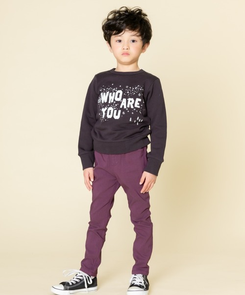 DILASH(ディラッシュ)の「スーパーストレッチツイルスキニーパンツ(その他パンツ・キッズ・ブラック/パープル/チャコールグレー/キャメル/ブルー/ネイビー・90/110/120/80/140/130/100/150)」の10枚目の写真