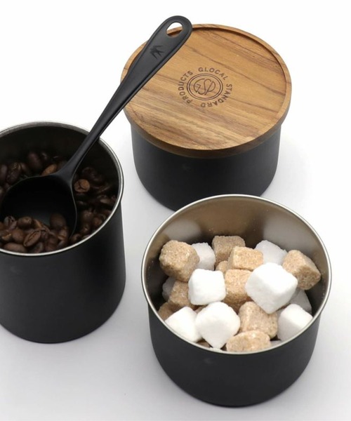 HIGHTIDE（ハイタイド）の「キャニスター 保存容器 GLOCAL STANDARD PRODUCTS TSUBAME グローカルスタンダードプロダクツ ツバメ キャニスターカラーズ スタック（キッチン収納・レディース・ブラック・FREE）」の6枚目の写真