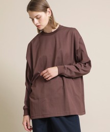 【MAISON EUREKA（メゾンエウレカ）】GIZA COTTON L/S PACK TEE