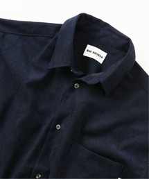 417 EDIFICE | ◆【BIG SHIRTS / ビックシャツ】 ベロアビッグシルエット シャツジャケット(シャツ/ブラウス)