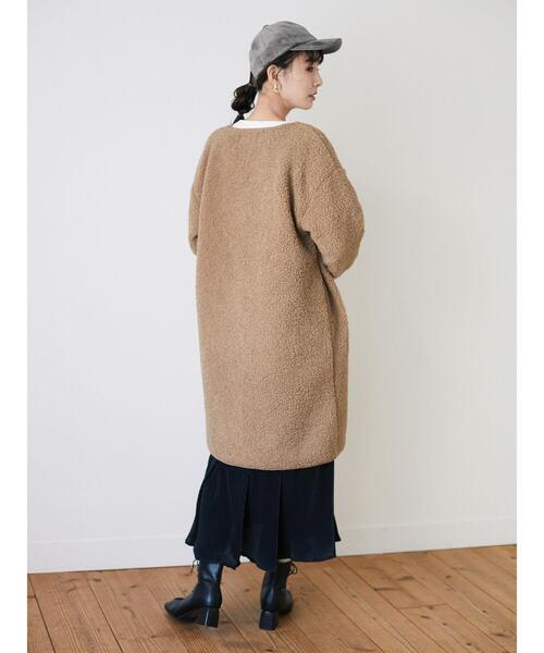 Green　Parks（グリーンパークス）の「・フェイクスエードキャップ＊（キャップ・レディース・チャコールグレー/ライトグレー/ブラウン/ピンク・FREE）」の10枚目の写真