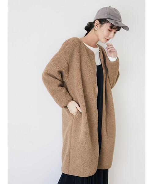 Green　Parks（グリーンパークス）の「・フェイクスエードキャップ＊（キャップ・レディース・チャコールグレー/ライトグレー/ブラウン/ピンク・FREE）」の11枚目の写真