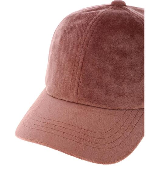 Green　Parks（グリーンパークス）の「・フェイクスエードキャップ＊（キャップ・レディース・チャコールグレー/ライトグレー/ブラウン/ピンク・FREE）」の18枚目の写真