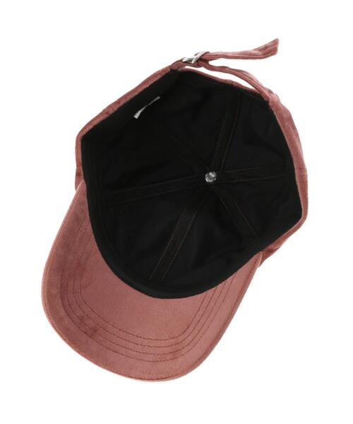 Green　Parks（グリーンパークス）の「・フェイクスエードキャップ＊（キャップ・レディース・チャコールグレー/ライトグレー/ブラウン/ピンク・FREE）」の19枚目の写真