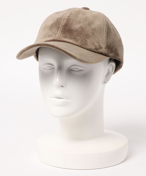 Green　Parks（グリーンパークス）の「・フェイクスエードキャップ＊（キャップ・レディース・チャコールグレー/ライトグレー/ブラウン/ピンク・FREE）」の22枚目の写真
