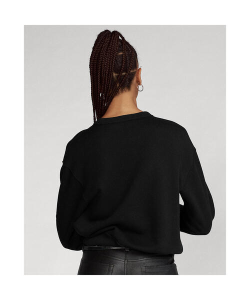 【美品】スータッシュトリムフリーススウェットシャツ Sサイズ POLO RALPH LAUREN（ポロ ラルフ ローレン）の「スータッシュ