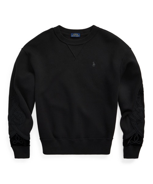 【美品】スータッシュトリムフリーススウェットシャツ Sサイズ POLO RALPH LAUREN（ポロ ラルフ ローレン）の「スータッシュ