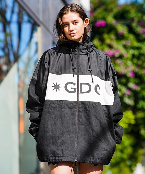 GDC（ジーディーシー）の「DENIM COMBI JACKET（ナイロンジャケット