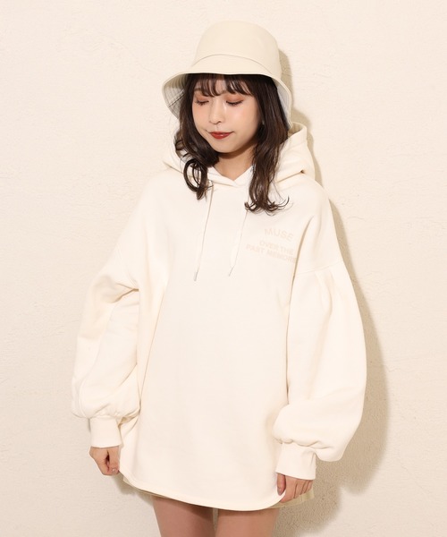 one after another NICE CLAUP（ワンアフターアナザーナイスクラップ）の「レザーバケットハット（ハット・レディース・アイボリー/ブラック/ブラウン・FREE）」の9枚目の写真