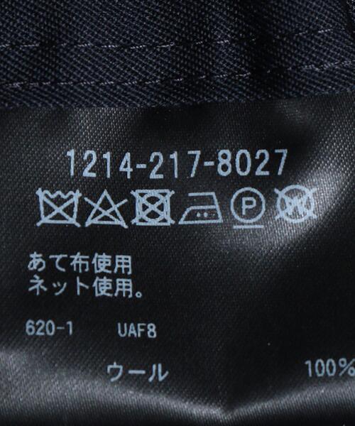 H　BEAUTY&YOUTH UNITED ARROWS（エイチビューティーアンドユースユナイテッドアローズ）の「＜H＞VACANT EASY PANTS/パンツ：（その他パンツ・メンズ・ブラック/ネイビー・SMALL/MEDIUM/LARGE）」の9枚目の写真