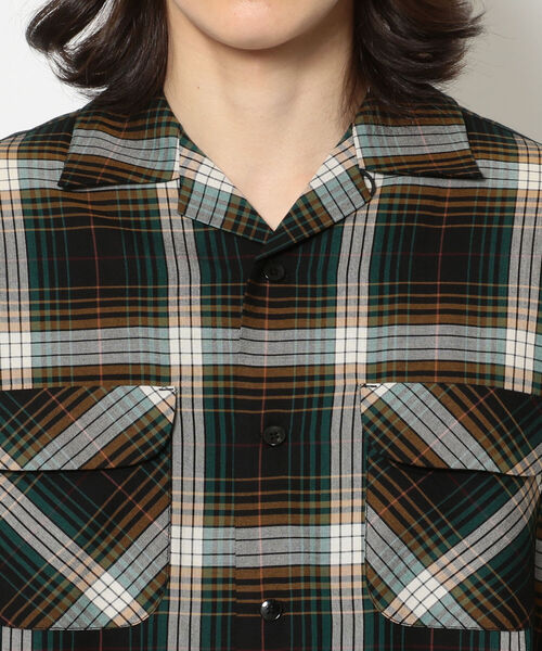 PENDLETON（ペンドルトン）の「PENDLETON/ペンドルトン　OPEN COLLAR  L/S SHIRT（シャツ/ブラウス・メンズ・アイボリー/グリーン・MEDIUM/LARGE）」の5枚目の写真
