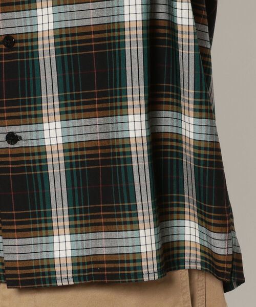 PENDLETON（ペンドルトン）の「PENDLETON/ペンドルトン　OPEN COLLAR  L/S SHIRT（シャツ/ブラウス・メンズ・アイボリー/グリーン・MEDIUM/LARGE）」の9枚目の写真