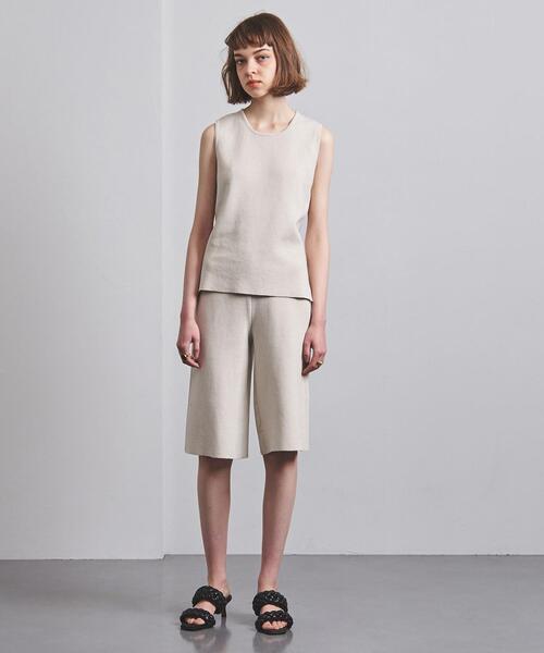 Gunn Johansson（グンヨハンソン）の「＜Gunn Johansson（グン ヨハンソン）＞ミラノリブ ノースリーブ プルオーバー◆（ニット/セーター・レディース・ネイビー/オフホワイト・38）」の8枚目の写真