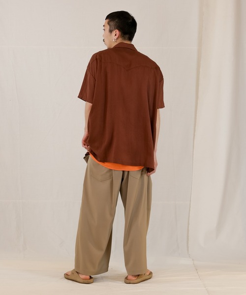 Iroquois(イロコイ)の「NOIE DESIGN SEAM WIDE PT(その他パンツ・メンズ・ブラック/ベージュ・1/3/2)」の20枚目の写真