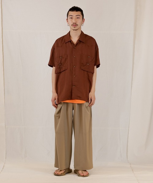 Iroquois(イロコイ)の「NOIE DESIGN SEAM WIDE PT(その他パンツ・メンズ・ブラック/ベージュ・1/3/2)」の16枚目の写真