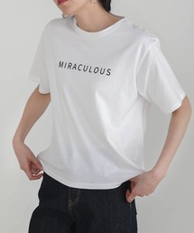 コットンロゴTシャツ