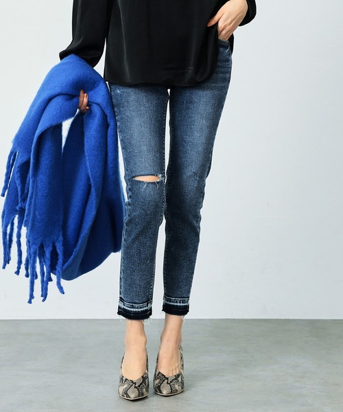 EDWIN(エドウィン)の「essentials スキニーデニムパンツ(デニムパンツ・レディース・ブラック系その他/ブルー系その他/ライトインディゴブルー/ブラック/ブルー/ブルー系その他2/ブラック系その他2/ブルー系その他3/ブラック系その他3/ホワイト・SMALL/XX-SMALL/MEDIUM/X-SMALL/LARGE)」の10枚目の写真