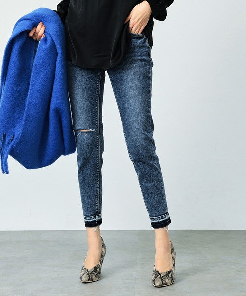 EDWIN(エドウィン)の「essentials スキニーデニムパンツ(デニムパンツ・レディース・ブラック系その他/ブルー系その他/ライトインディゴブルー/ブラック/ブルー/ブルー系その他2/ブラック系その他2/ブルー系その他3/ブラック系その他3/ホワイト・SMALL/XX-SMALL/MEDIUM/X-SMALL/LARGE)」の16枚目の写真