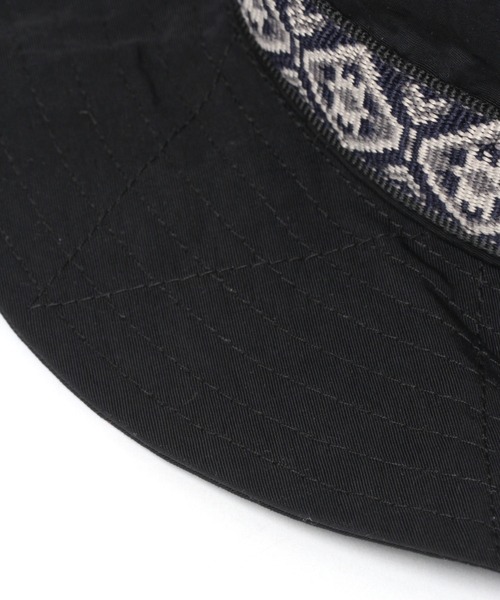 KAVU（カブー）の「【KAVU(カブー)】別注ストラップハット（ハット・メンズ・ブラック/ベージュ・FREE）」の11枚目の写真