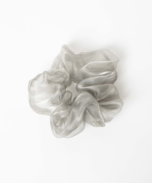 WEGO(ウィゴー)の「WEGO/キラキラ透けシュシュ(シュシュ・レディース・ブラック/グレー/オフホワイト/カーキ/ピンク・FREE)」の11枚目の写真