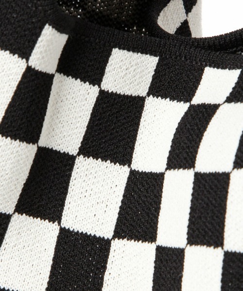 LOWRYS FARM（ローリーズファーム）の「マルシェＢＡＧ　948007（ハンドバッグ・レディース・パープル/ネイビー/イエロー/ホワイト×ブラック/グリーン・FREE）」の16枚目の写真