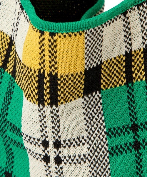 LOWRYS FARM（ローリーズファーム）の「マルシェＢＡＧ　948007（ハンドバッグ・レディース・パープル/ネイビー/イエロー/ホワイト×ブラック/グリーン・FREE）」の20枚目の写真