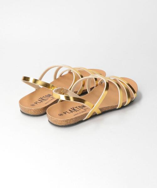 PLAKTON（プラクトン）の「◆[ 別注 ][ プラクトン ] PLAKTON CFC ストラップ サンダル（サンダル・レディース・シルバー/ブラック/ゴールド・36/39/38/37）」の7枚目の写真