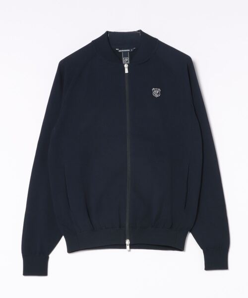 ZOY(ゾーイ)の「《ZOY》MENS PROOF PLUS COOL ニットブルゾン(ブルゾン・メンズ・ダークブラウン/ライトグレー/ネイビー/ホワイト・1/2/3)」の4枚目の写真