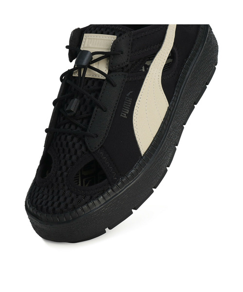 スニーカーミュール PUMA スニーカー プーマ ウィメンズ プラットフォーム トレース