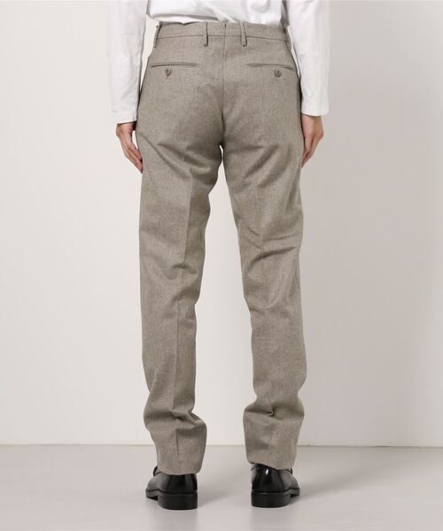 INCOTEX（インコテックス）の「INCOTEX / ウールフランネルソリッドテーパードパンツ（その他パンツ・メンズ・ベージュ・46）」の3枚目の写真