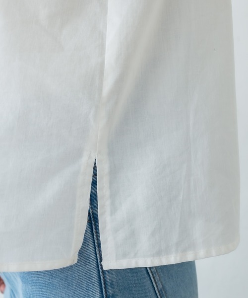 mystic（ミスティック）の「レース衿ノースリシャツ（シャツ/ブラウス・レディース・ブラック/オフホワイト・FREE）」の16枚目の写真