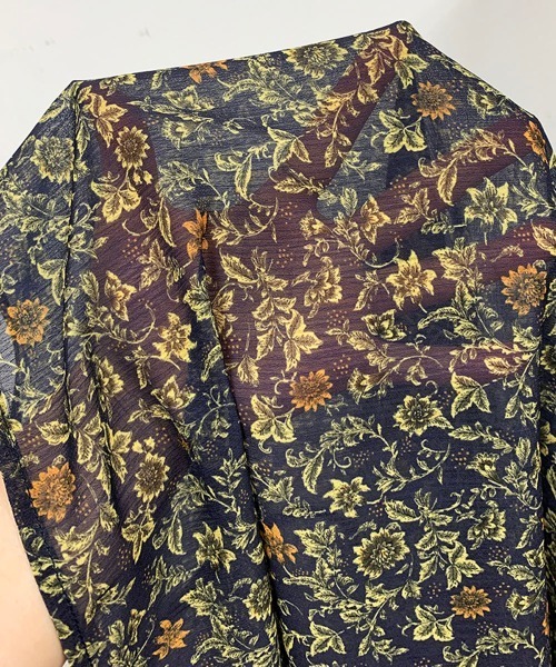 PICCIN（ピッチン）の「フラワープリントドレス（ペチコート付き）（ワンピース・レディース・ベージュ/ネイビー・M）」の10枚目の写真