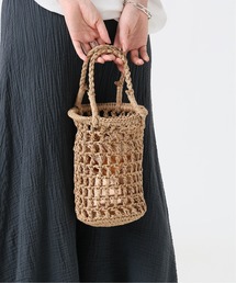 Laugoa | LAUGOA ペーパーメッシュシリンダーバッグ◆(トートバッグ)