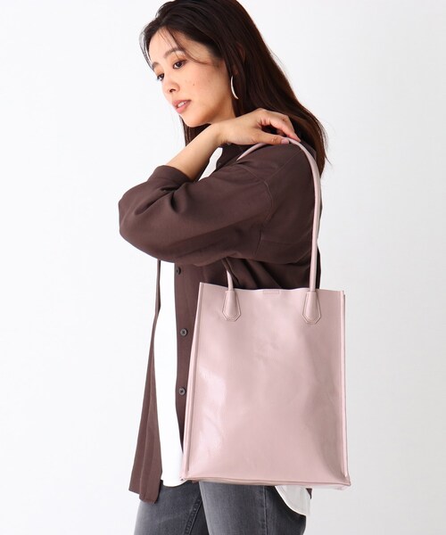 セール エナメルトートバッグ サイズ収納可 トートバッグ Opaque Clip オペークドットクリップ のファッション通販 Zozotown