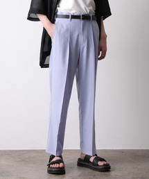 JUNRED | 【クールブロード】 ワンタックストレートパンツ(スラックス)