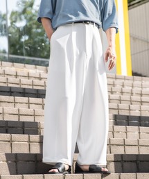 Adoon plain（アドーンプレーン）の「【Adoon plain】ナシジワイドバルーンパンツ（その他パンツ）」