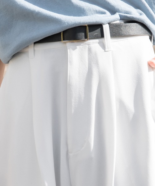 Adoon plain（アドーンプレーン）の「【Adoon plain】ナシジワイドバルーンパンツ（その他パンツ・メンズ・ブラック/イエロー/オフホワイト・SMALL/MEDIUM/LARGE）」の5枚目の写真