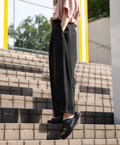 Adoon plain（アドーンプレーン）の「【Adoon plain】ナシジワイドバルーンパンツ（その他パンツ・メンズ・ブラック/イエロー/オフホワイト・SMALL/MEDIUM/LARGE）」の12枚目の写真