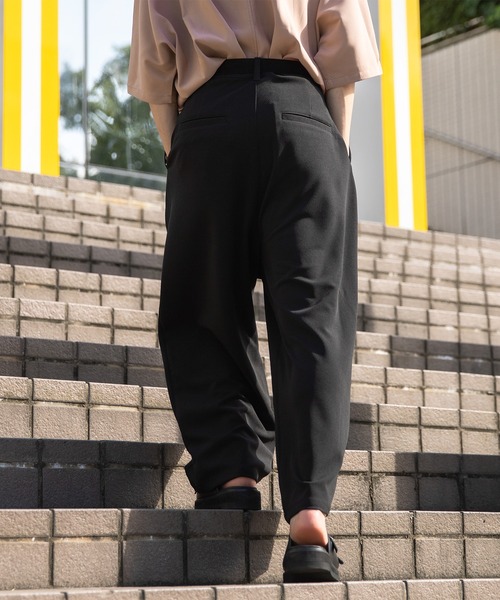 Adoon plain（アドーンプレーン）の「【Adoon plain】ナシジワイドバルーンパンツ（その他パンツ・メンズ・ブラック/イエロー/オフホワイト・SMALL/MEDIUM/LARGE）」の11枚目の写真