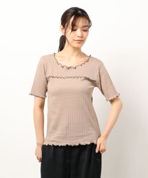 Samansa Mos2 | メロー半袖Tシャツ(Tシャツ/カットソー)