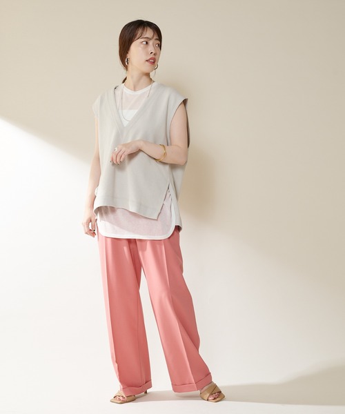 Vネックリバーベスト　SHENERY シーナリー SHENERY（シーナリー）の「Vネックリバーベスト（ベスト）」 - WEAR