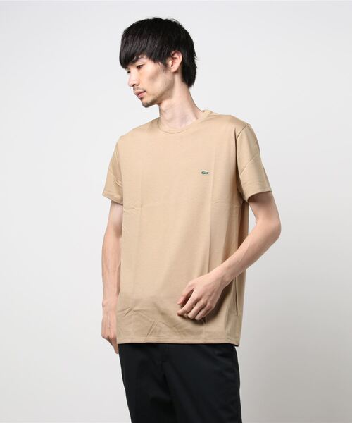 LACOSTE(ラコステ)の「【LACOSTE/ラコステ】(UN)MEN'S CREW NECK PIMA COTTON JERSEY TEE(Tシャツ/カットソー・メンズ・ホワイト/ブラック/ネイビー/グリーン/タン/マルーン・SMALL/X-LARGE/LARGE/MEDIUM)」の4枚目の写真